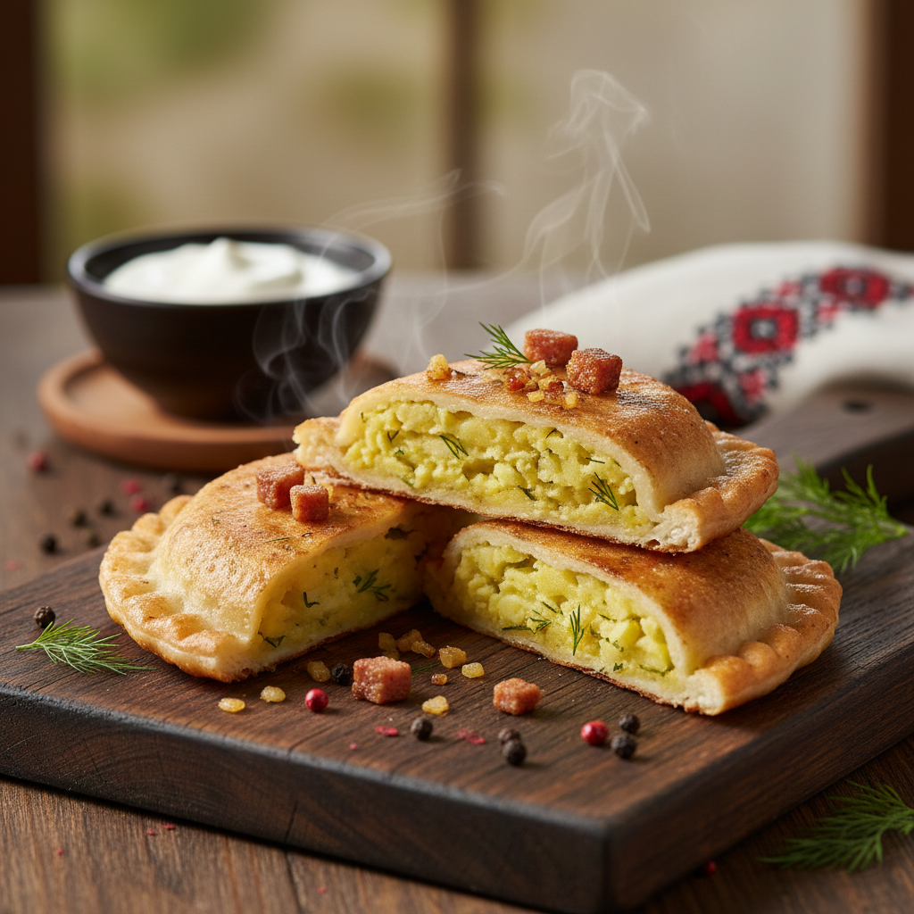 Галицькі пироги з картоплею